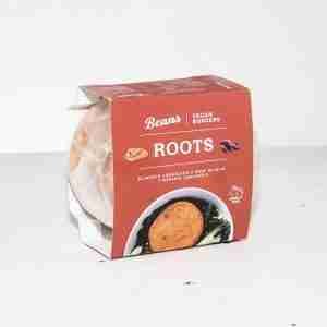 Roots de Mijo y Boniato Zanahoria. Beans Super Food. La Cocina de Gualberto. emarket Uruguay