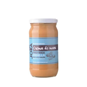 Crema de Maní Proteica. Crema de Maní 100% Natural con Proteína. Sin Azúcar agregada. Sin Aceites agregados. Sin conservantes ni aditivos químicos. Sin Gluten